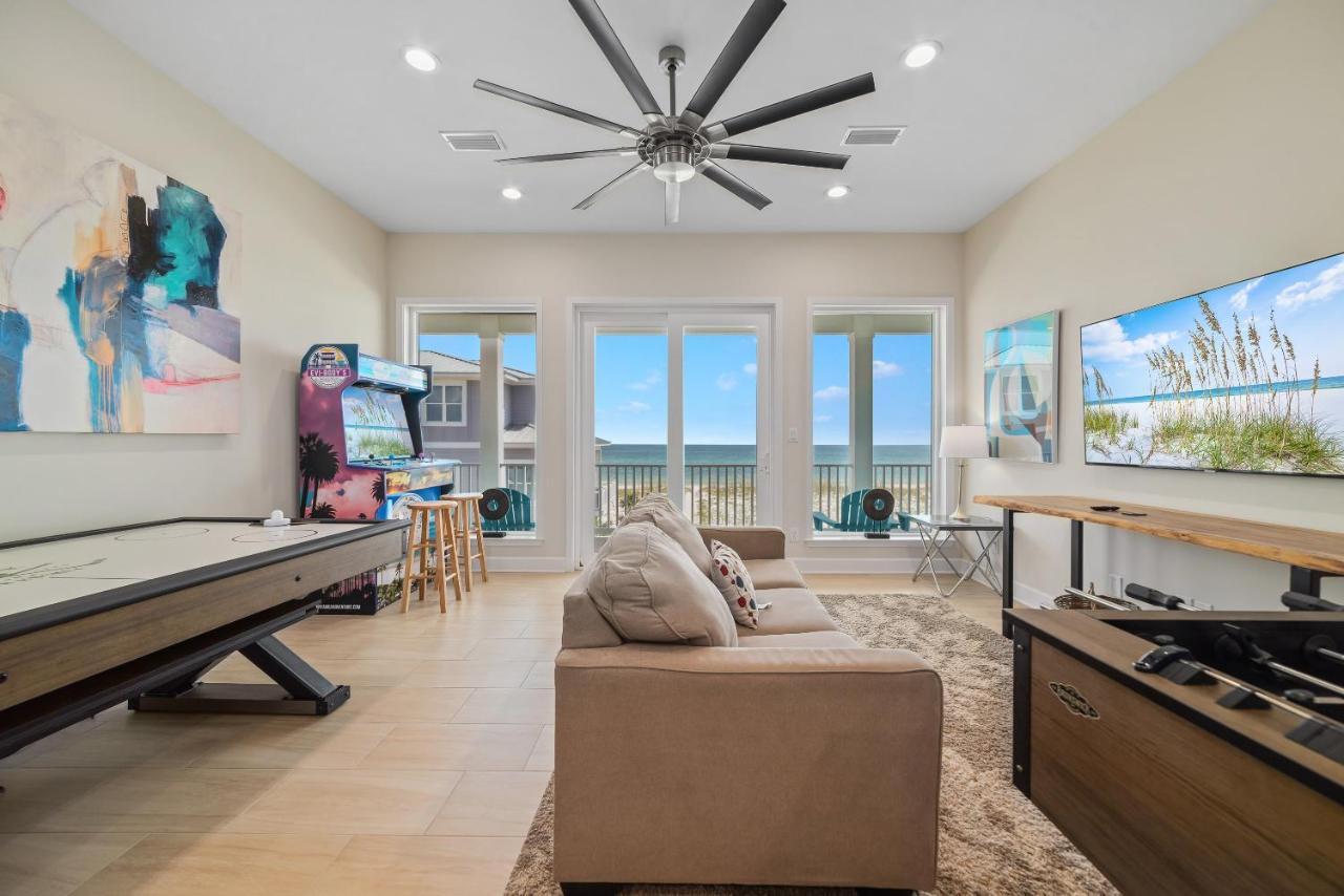 New Gulf Front With Game Room Family Friendly! Gulf Breeze Dış mekan fotoğraf